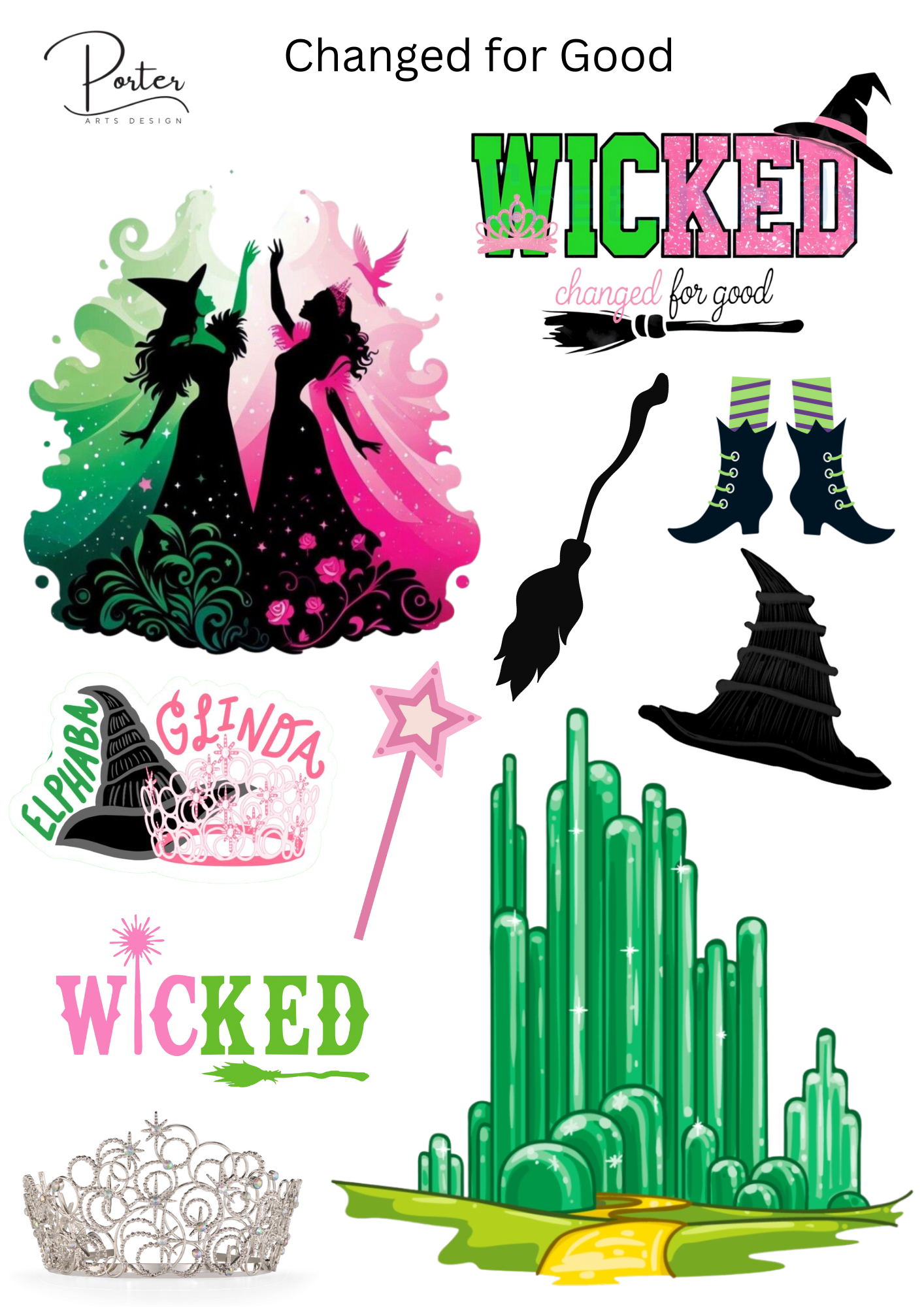 *PRINTABLE* Changed for Good Sticker Sheet