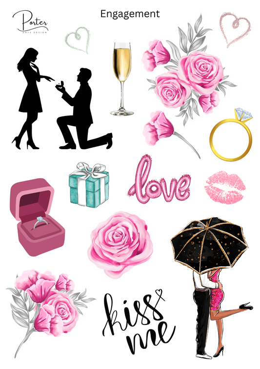 *TANGIBLE* Engagement Sticker