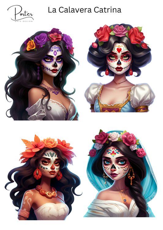 *TANGIBLE* La Calavera Catrina Sticker