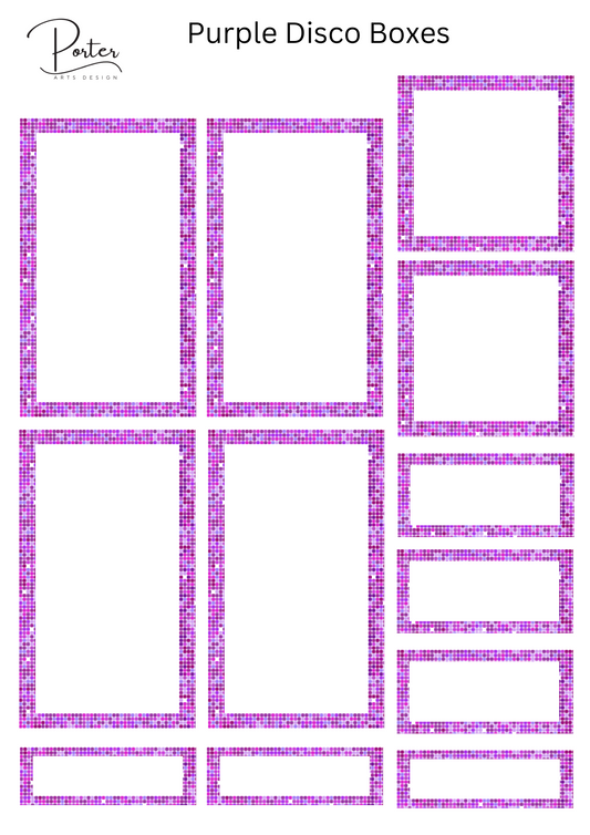 *TANGIBLE* Magenta Disco Boxes