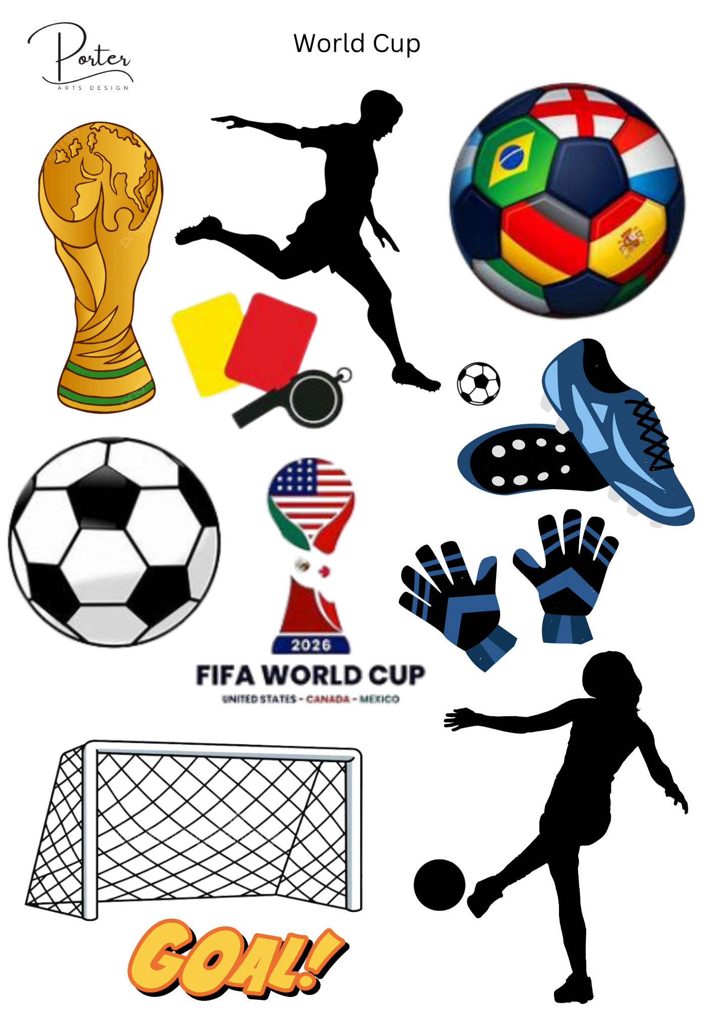 *TANGIBLE* World Cup Sticker